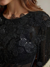 Anewsta Women's Spring Autumn Rhinestone Decor Crew Neck Long Sleeve Bodysuit